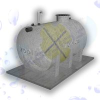 15m3 Fiberglas Septik Tank